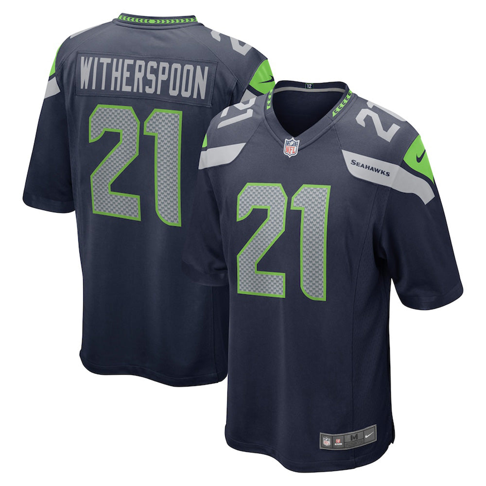 Youth Seattle Seahawks Devon Witherspoon Game Jersey - Navy