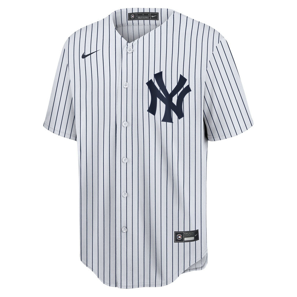 Men's New York Yankees Derek Jeter Home Player Name Jersey - White/Navy